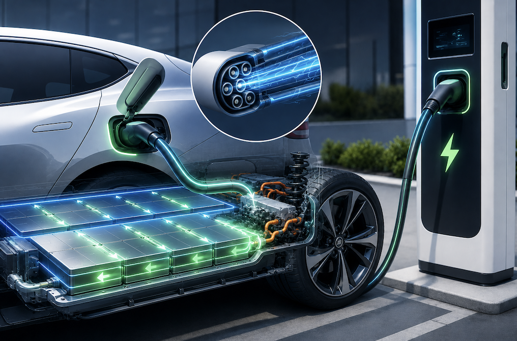 How Do Electric Car Batteries Actually Charge So Fast?