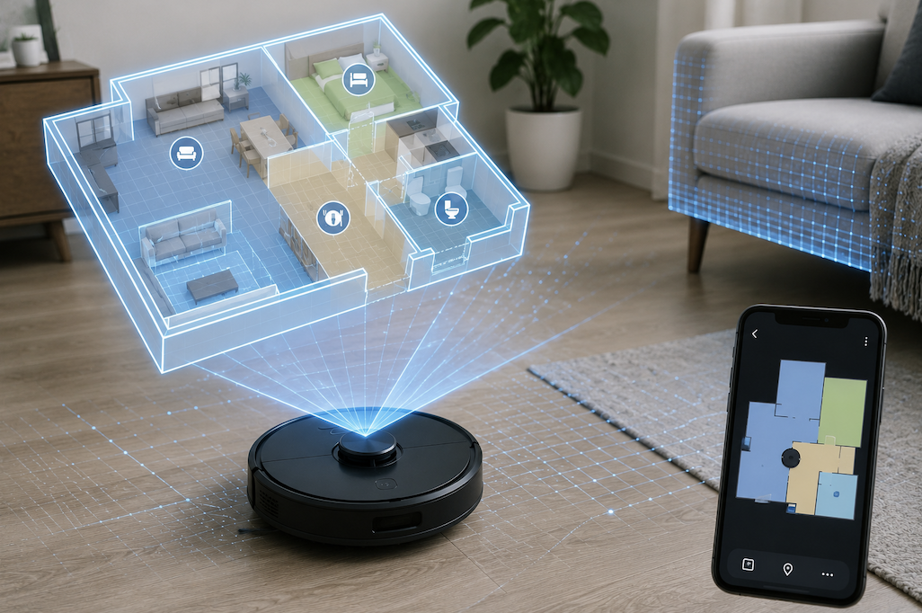 How Does a Robot Vacuum Map Your House?