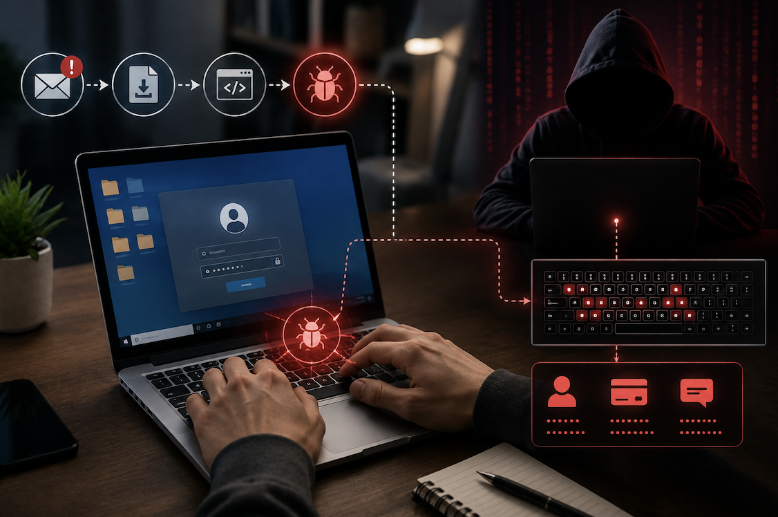 What is a Keylogger and How Does It Infect a Device?