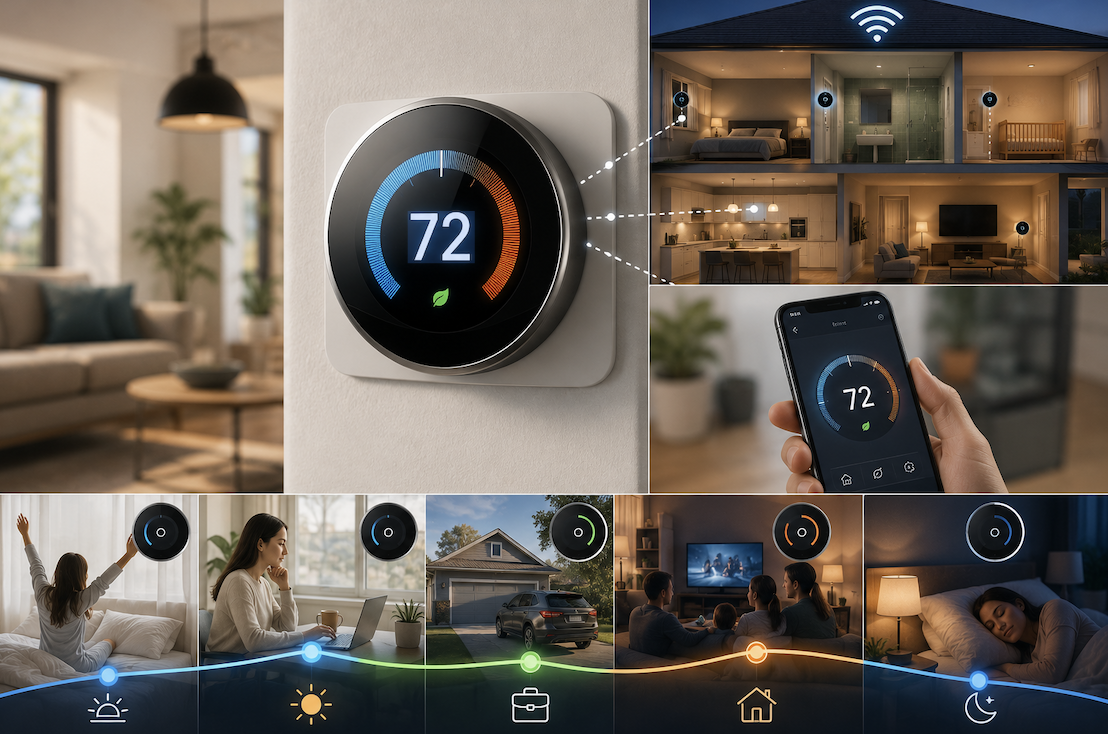 What is a Smart Thermostat and How Does It Learn Your Schedule?