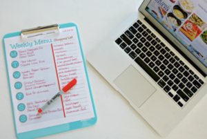 Planning the Menu and Shopping List