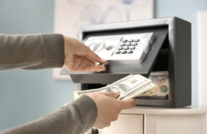 Safe places to keep the money